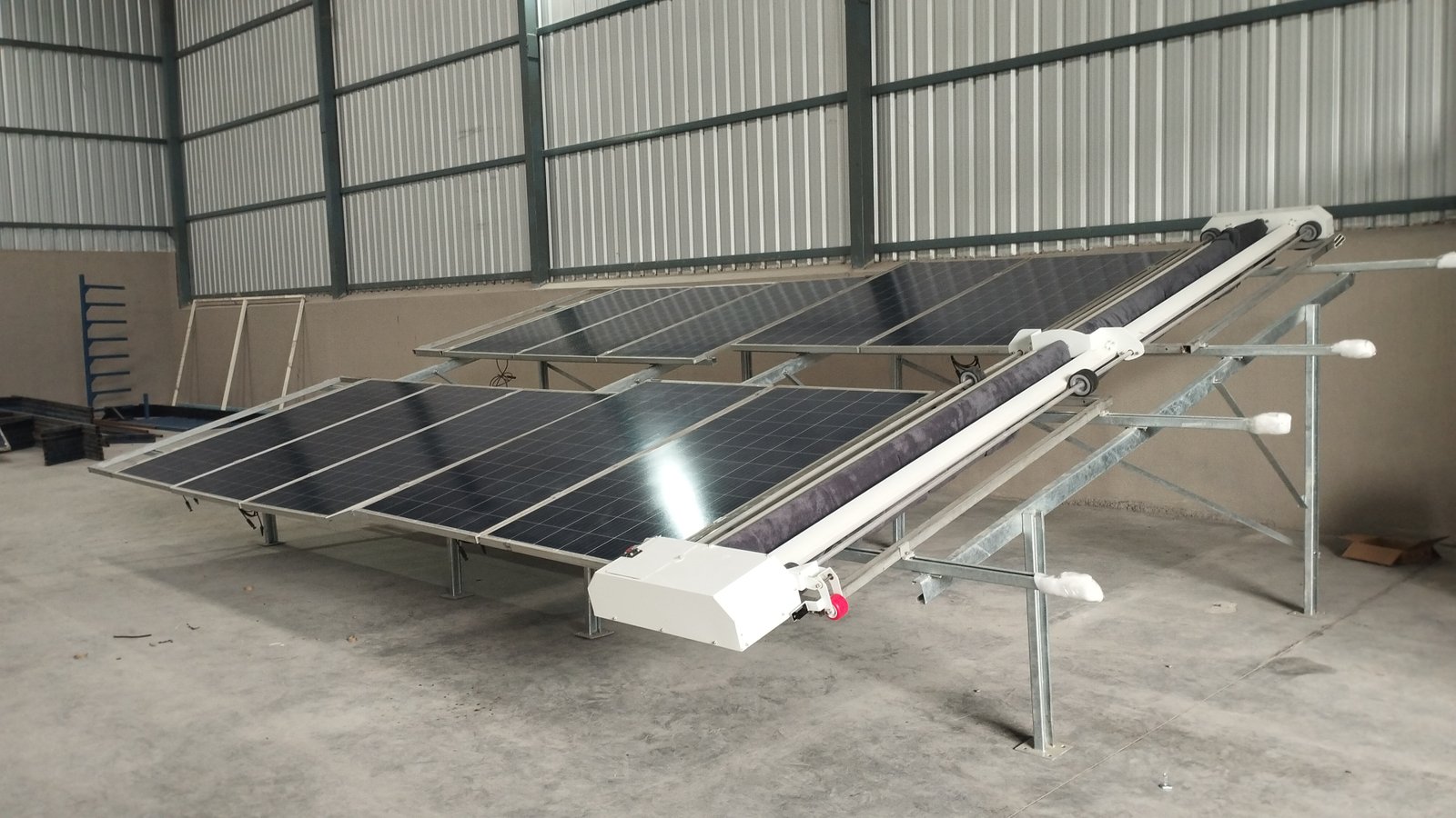 TAYPRO INHOUSE SOLAR PANEL CLEANING ROBOT TEST BED